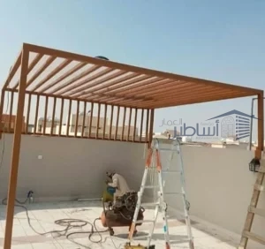 مظلات برجولات