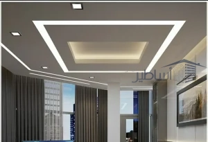 عمل ديكورات الشاشات والتليفزيون