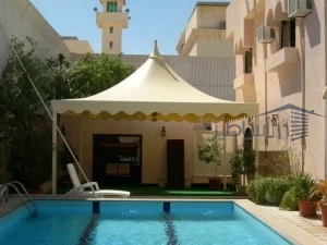 مظلات سيارات حي النرجس