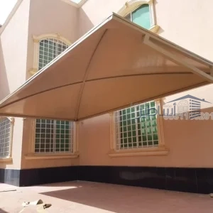 مظلات حدائق حي الرمال