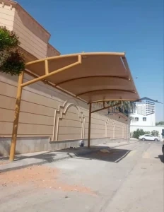 مظلات سيارات حي الرمال