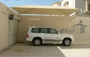 سواتر ومظلات حي الرمال