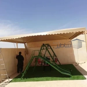 مظلات وسواتر حي الملقا الرياض