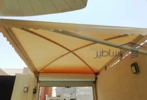 تركيب مظلات وسواتر حي الياسمين والنخيل