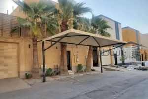 مظلات سيارات حي الياسمين