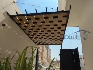 مظلات حدائق حي النخيل الرياض