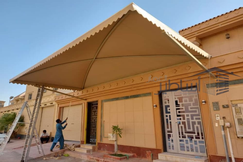 مظلات وسواتر النخيل بالرياض