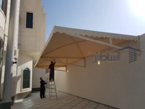 مظلات وسواتر حي المغرزات بالرياض