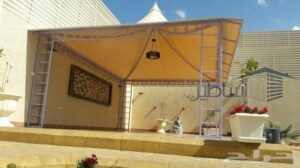 تركيب برجولات حي المحمدية والرحمانية بالرياض