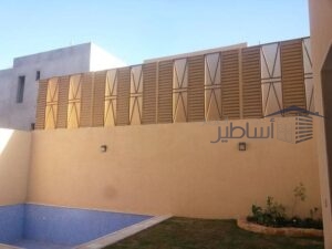 مظلات سيارات في حي العارض