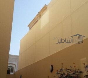 سواتر مدارس ومنازل بحي العزيزية