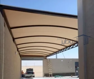 مظلات وسواتر حي الحزم وعكاظ والفواز