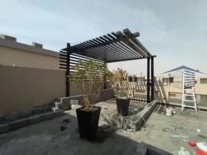 تركيب مظلات سيارات حي الفواز