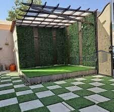 تركيب مظلات وسواتر في حي نجم الدين