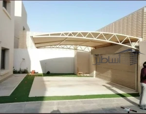 ارخص اسعار تركيب سواتر ومظلات حي الحزم وعكاظ الرياض