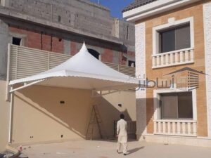 مظلات وسواتر احواش واسطح حي العزيزية