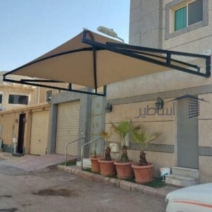 مظلات وسواتر حي العزيزية والمروة