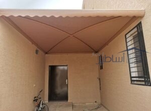 تركيب مظلات في حي الشفا