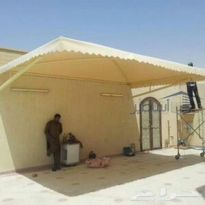 مظلات وسواتر حي الروضة والربوة وقرطبة