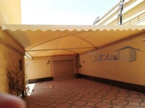 مظلات وسواتر حي الحزم وعكاظ والفواز