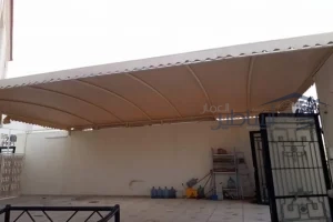 مظلات وسواتر حي الحزم وعكاظ والفواز