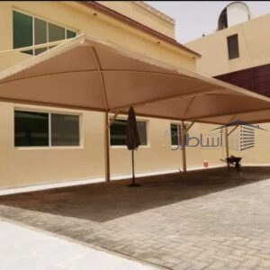 مظلات مسابح حي الدار البيضاء
