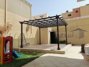 سواتر قماش وحديد حي الحمراء