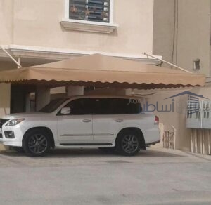 مظلات سيارات حي الملك فهد