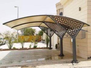 مظلات مواقف سيارات عفيف