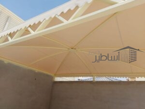 مظلات حي الملك عبدالله