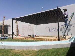 بناء هناجر ومستودعات وساندوتش بانل الصحنه