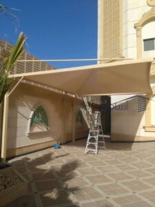 مقاول مظلات وسواتر حي السليمانية