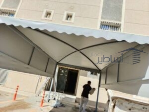 تركيب سواتر منازل وأحواش حي العقيق والمروج