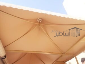 أرخص أسعار تركيب مظلات وسواتر حي العقيق والمروج بالرياض