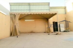 مظلات وسواتر حي العقيق والمروج