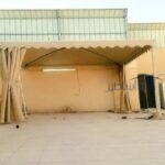 مظلات وسواتر حي العقيق والمروج