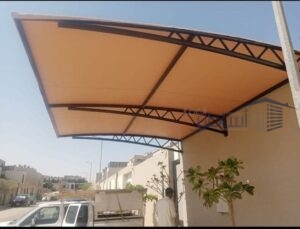 مظلات قماش بولي اثلين