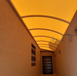 مظلات ارتداد منازل