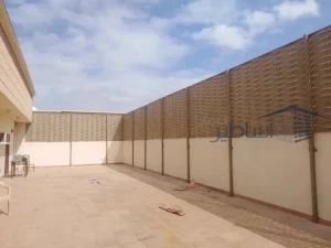 سواتر حديد حي النزهة