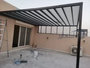 مظلات وسواتر حي النزهة