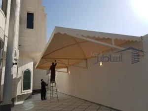 مظلات وسواتر حي النزهة
